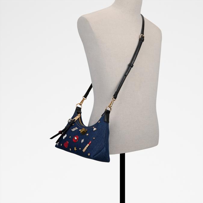 LUCKYGIRL Denim Women Shoulder Bag image number 4