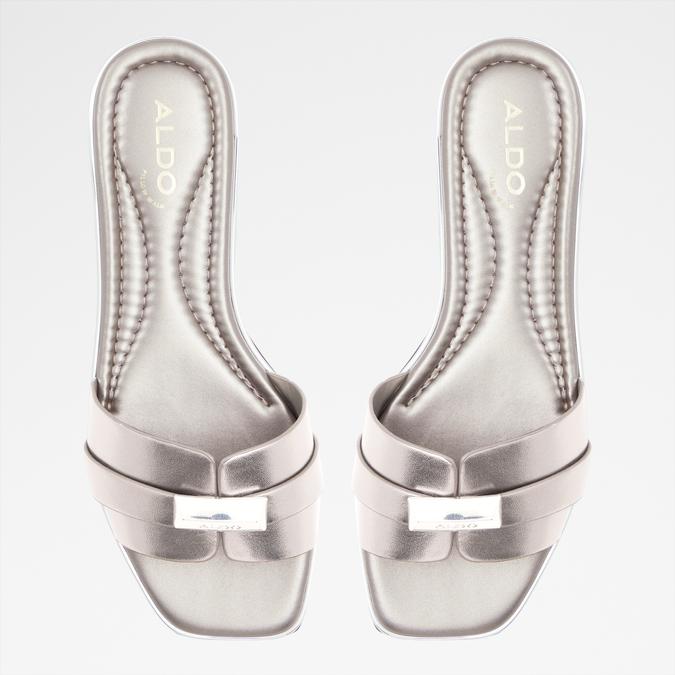Darine Women's Grey Flat Sandals