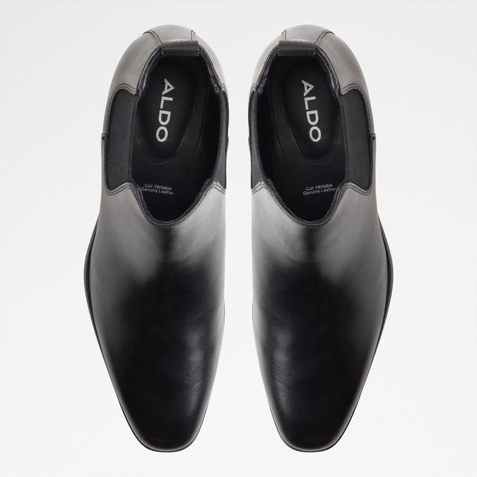 FION-IN Black Men Chelsea Boots image number 5