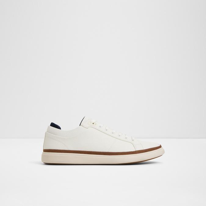 Finespec-In Men's White Low Top Sneakers