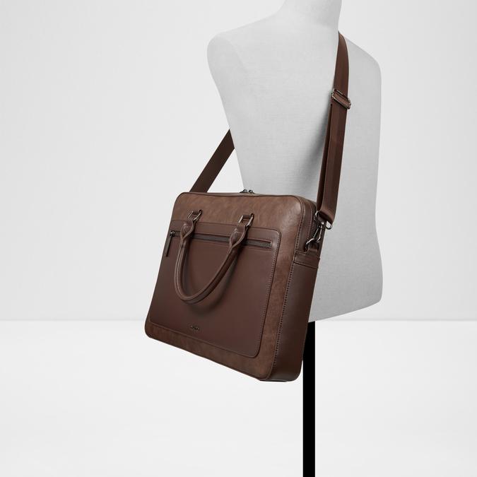  BILIWIN BROWN Men Laptop Bag image number 3
