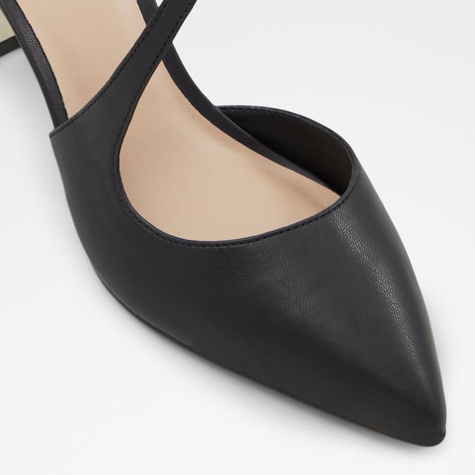 Annodar Women's Black Block Heel image number 5
