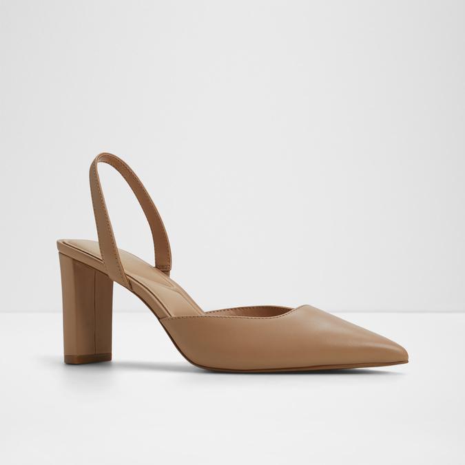 Olaeldan-In Women's Brown Block Heel Shoes image number 4