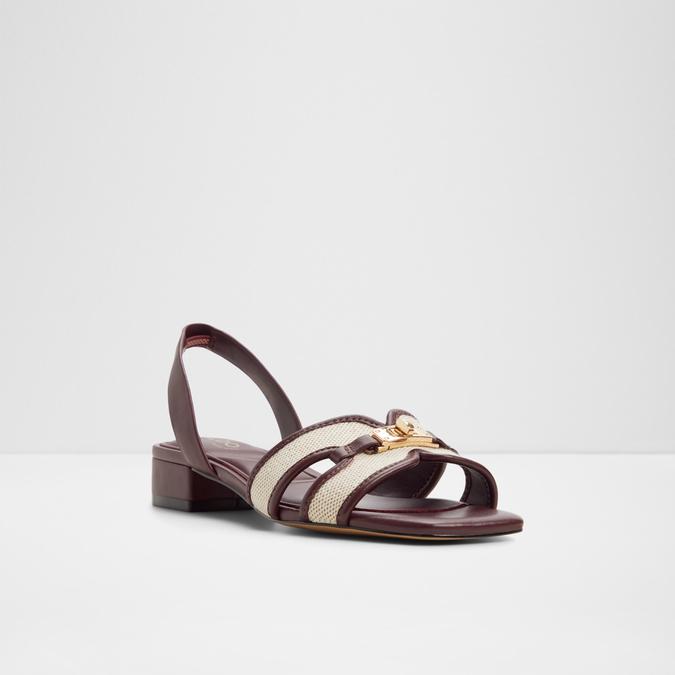JAVAMINAR-IN BORDO Women Block Heel Sandals image number 3