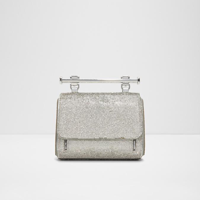 Blingchic Women's Silver Top Handle
