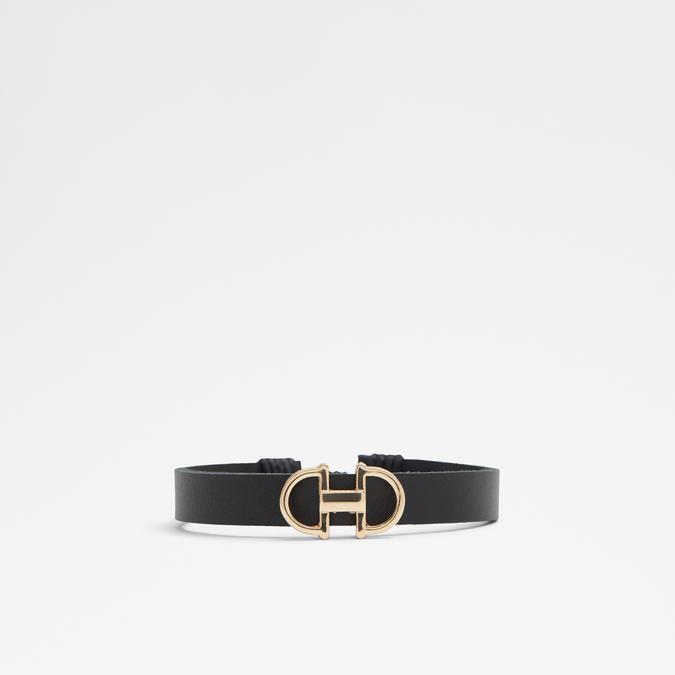 SSandalsrewyn Men's Black On Gold Bracelet