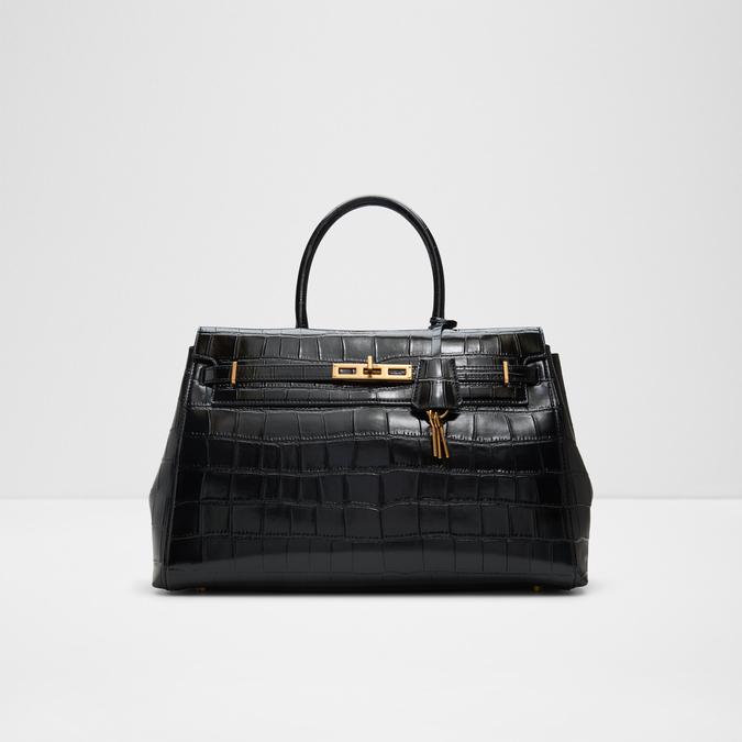 ZARKAA Black Overflow Women Satchel