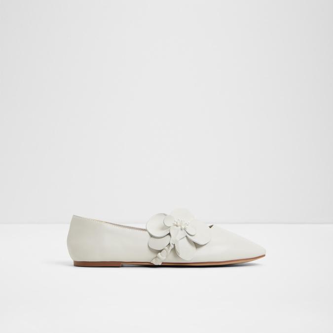 Floralina-In Women's White Ballerinas