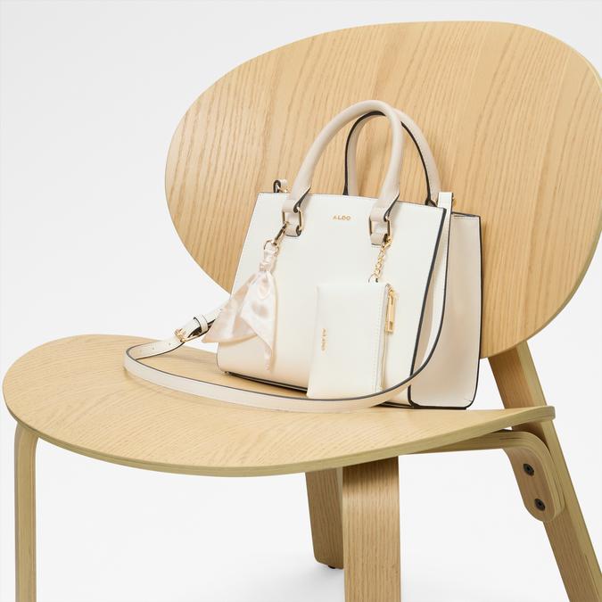 LEMNOS White Women Satchel image number 4