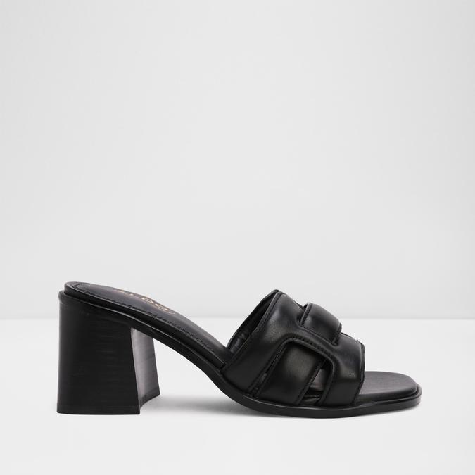 Banaladar-In Women's Black Block Heel Sandals
