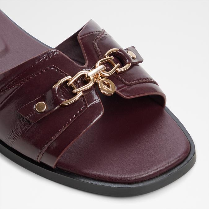 ALAMASSIA-IN Burgundy Women Flat Sandals image number 4