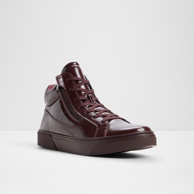 MIROA-IN Burgandy Men High Top Sneaker image number 3