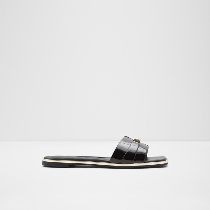 Darine Women's Black Flat Sandals