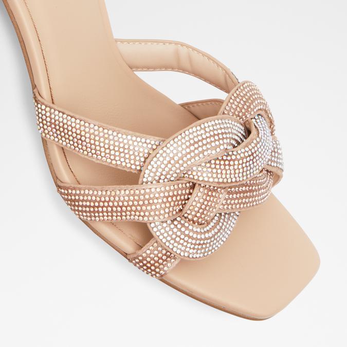 Grandly Women's Rose Gold Block Heel Sandal image number 5