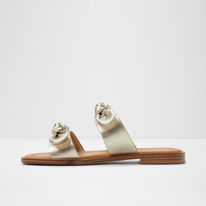 Creekside-In Women's Gold Flat Sandals image number 4