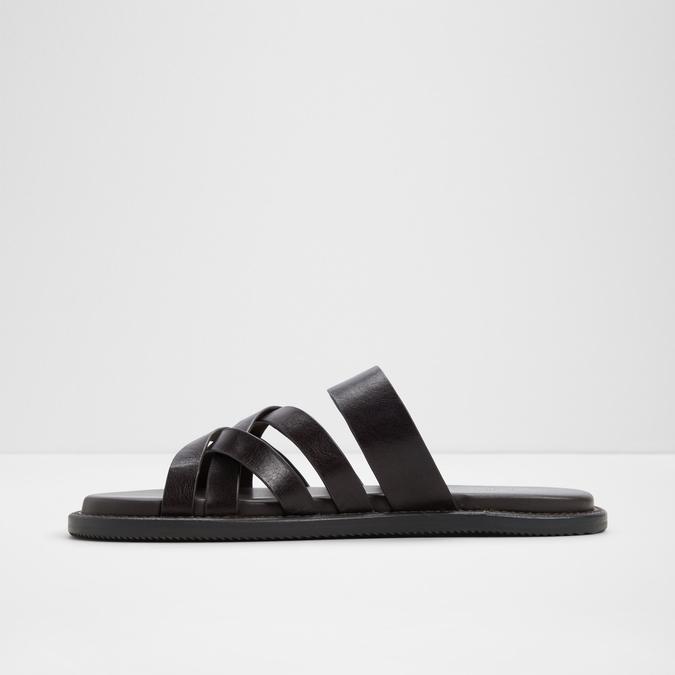 Haniffa-In Men's Brown Strap Sandals image number 3