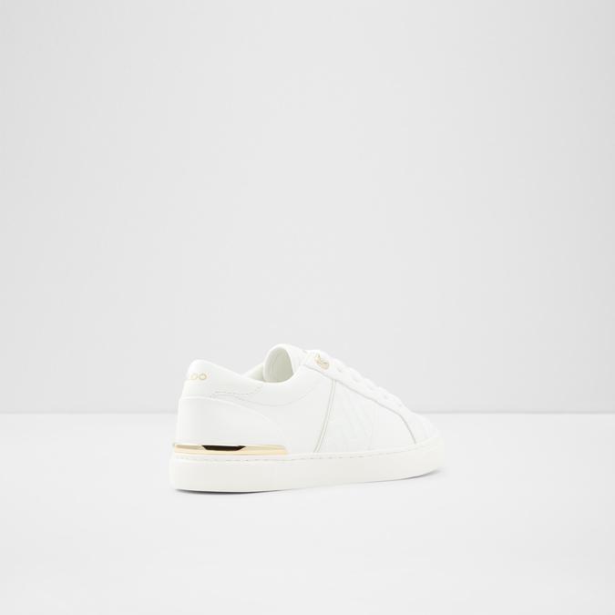 Daossi Women's White Sneakers image number 2
