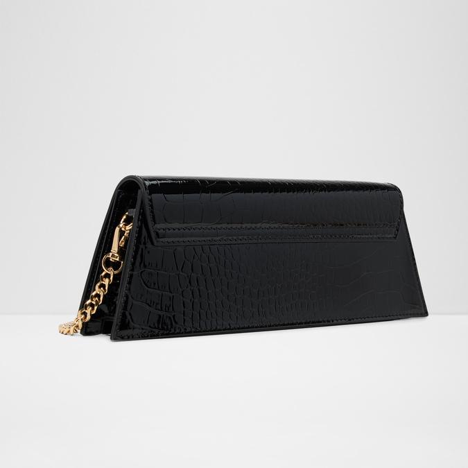 MMYCHAELA Black Overflow Women Clutch