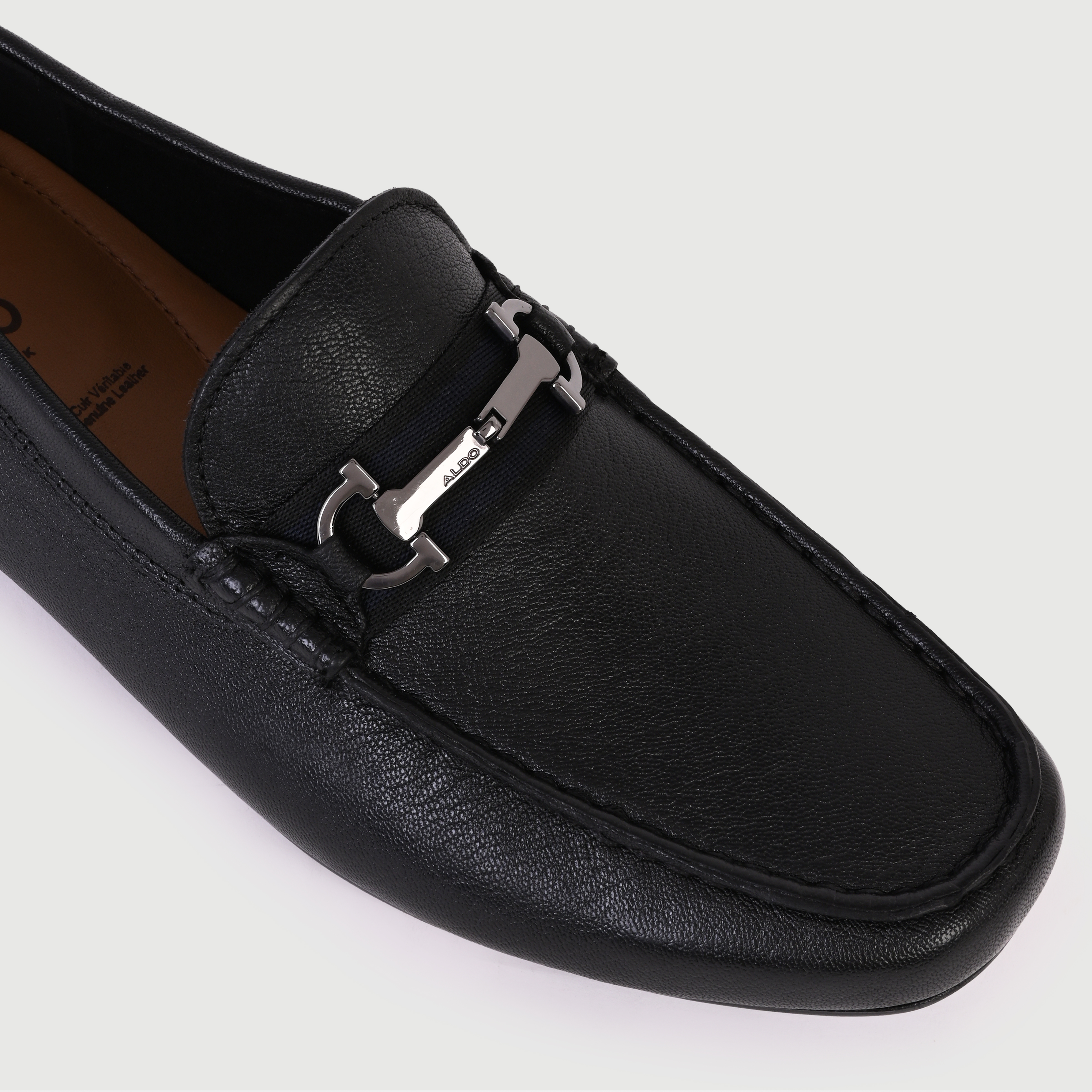 Fangioa-In Men's Black Moccasins image number 5