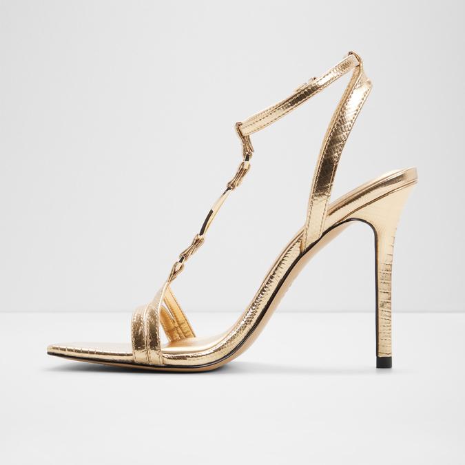 MORLY-B GOLD Women Dress Sandals image number 2