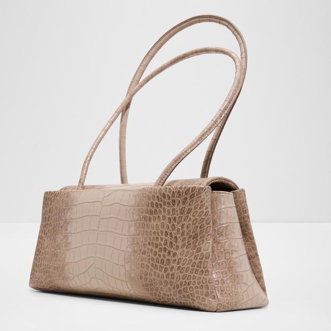 ALCIEANAAX Taupe Women Shoulder Bag