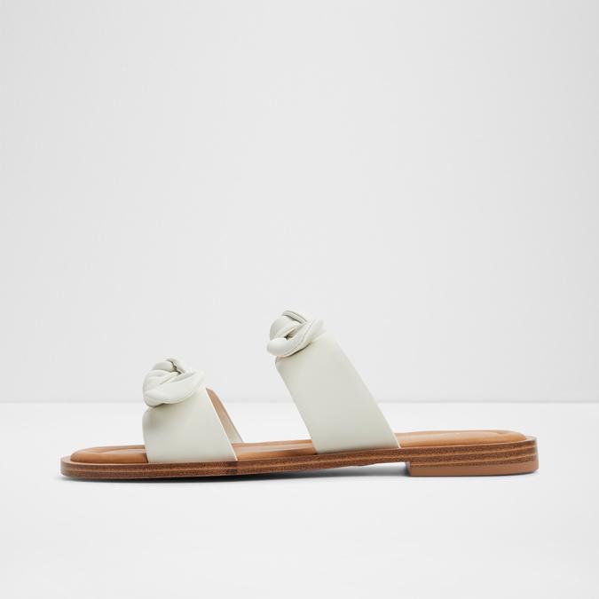 Creekside-In Women's White Flat Sandals image number 3