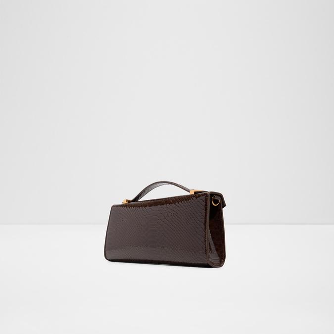 ALEXZANDRAX Dark Brown Women Clutch