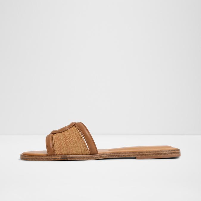 Liaudina-In Women's Brown Flat Sandals image number 3
