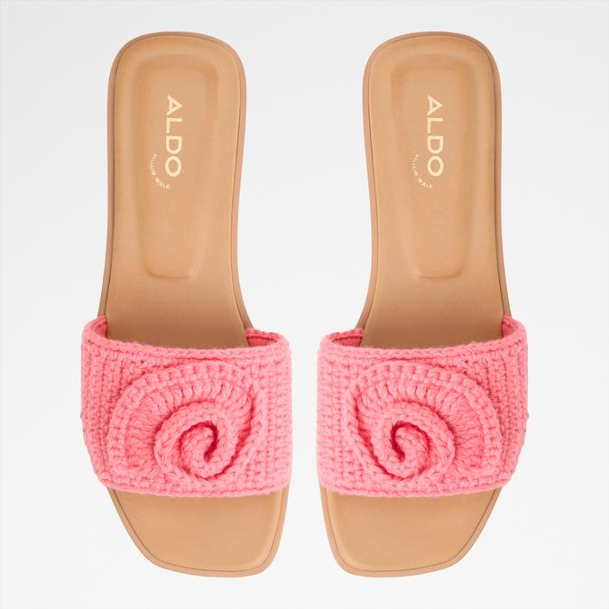 Sabbia-In Women's Pink Flat Sandals image number 2