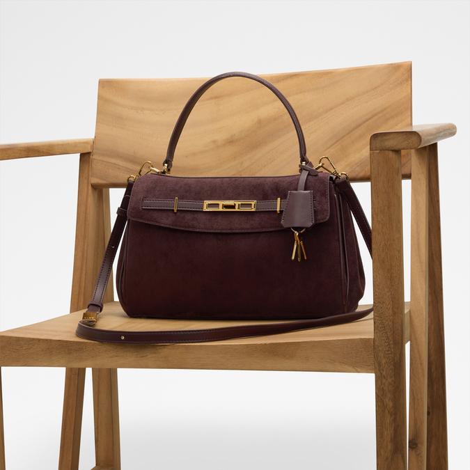 KATIEAX Bordo Women Satchel image number 4