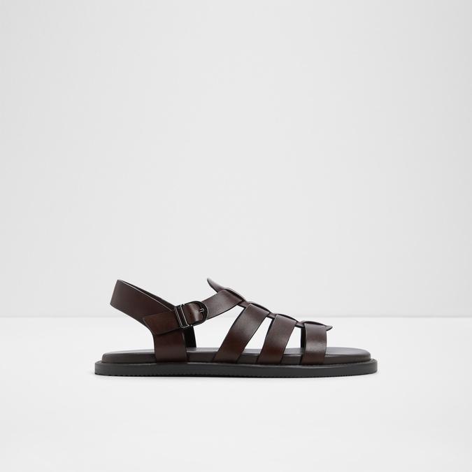 Warleya-In Men's Brown Strap Sandals