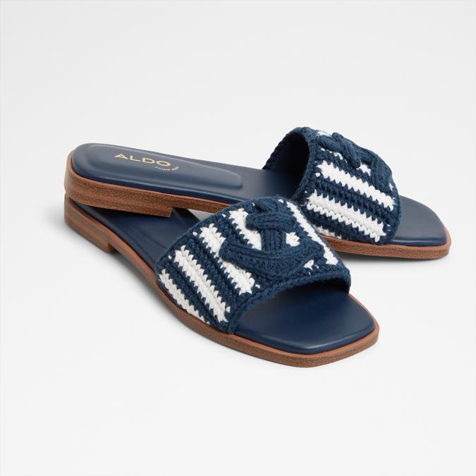 Sabbia-In Women's Blue Flat Sandals