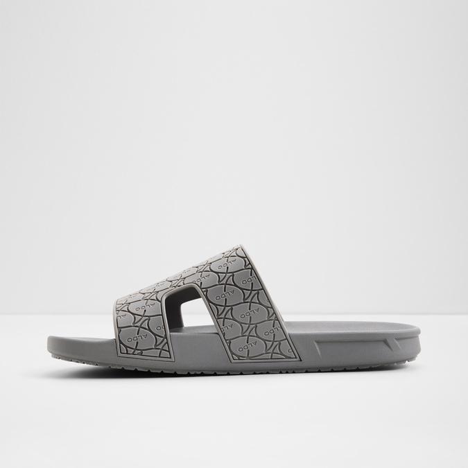 OSKAR-IN Grey Men Single Strap Sandals image number 2
