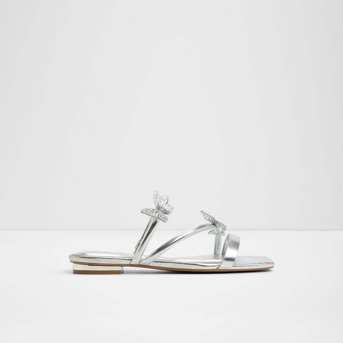 Flyhigh-In Women's Silver Flat Sandals