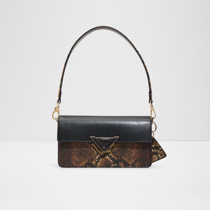 LUXECARRY Black Combo Women Shoulder Bag
