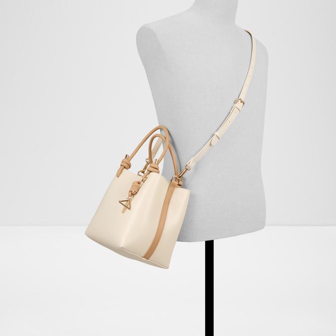 EVIELILY Tan Combo Women Satchel image number 3
