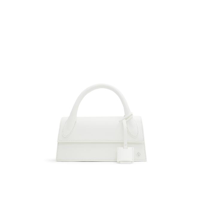 Aurevoir Women's White Top Handle