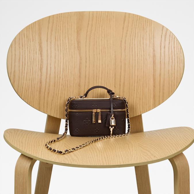 BASMA Open Brown Women Vanity Case image number 4
