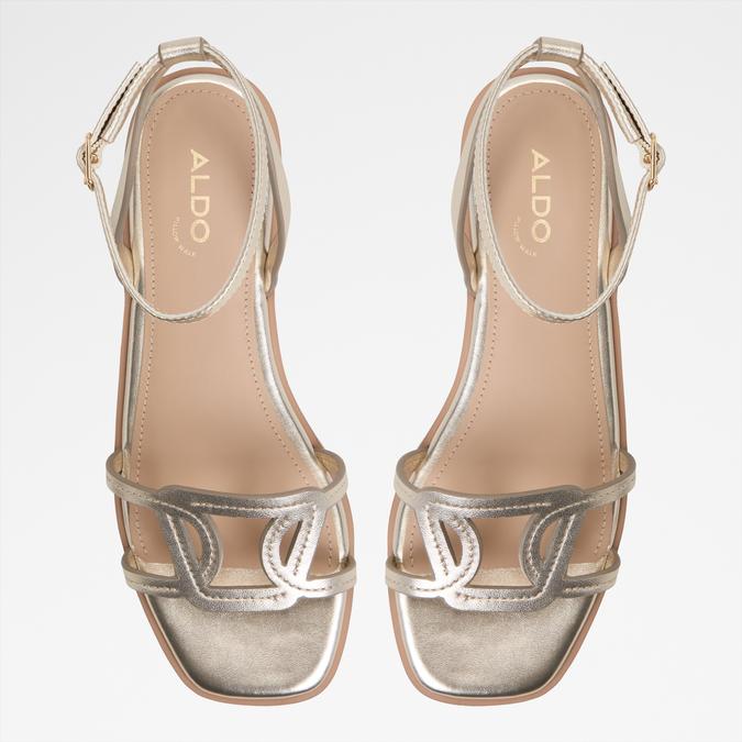 GREENGROVE Gold Women Flats image number 5