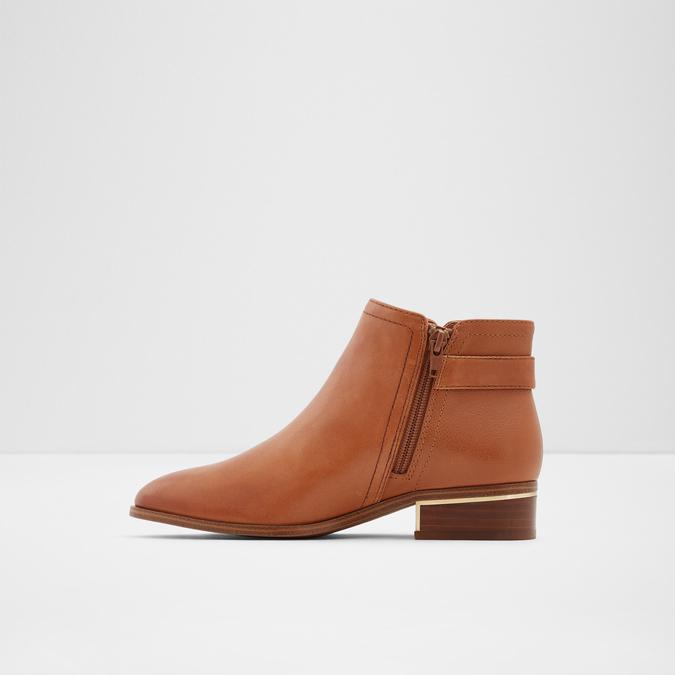 Jeraelle Women's Cognac Ankle Boots image number 2