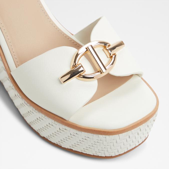 Ybylin-In Women's White Wedges image number 5