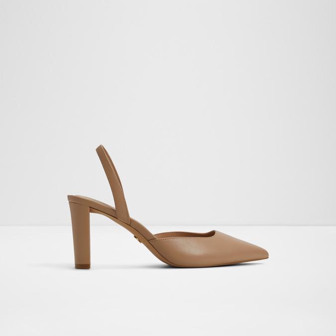 Olaeldan-In Women's Brown Block Heel Shoes