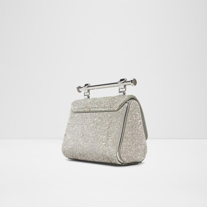 Blingchic Women's Silver Top Handle