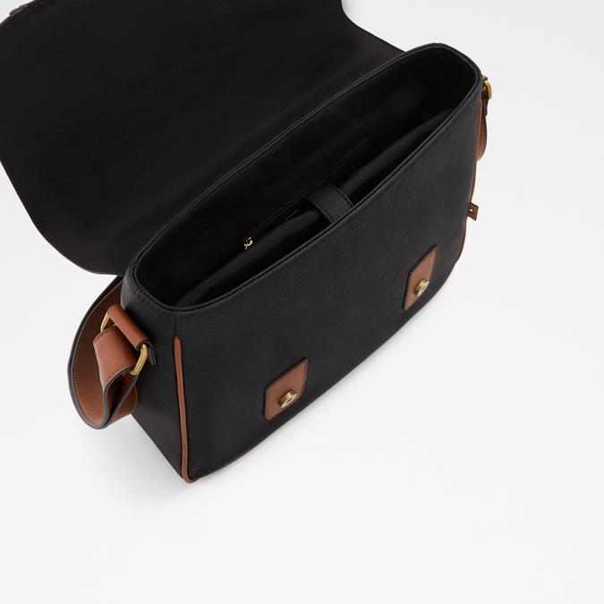 Gludia Men's Black Messenger image number 2
