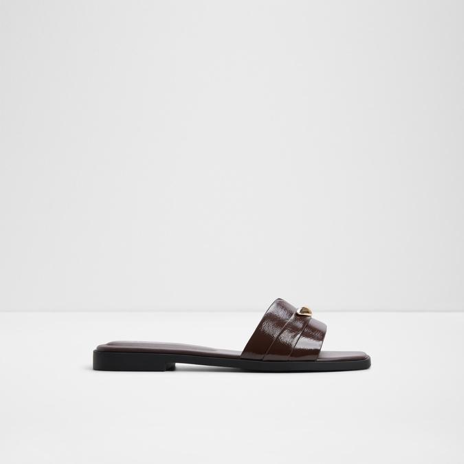 BRIELAA-IN DARK BROWN Women Flat Sandals