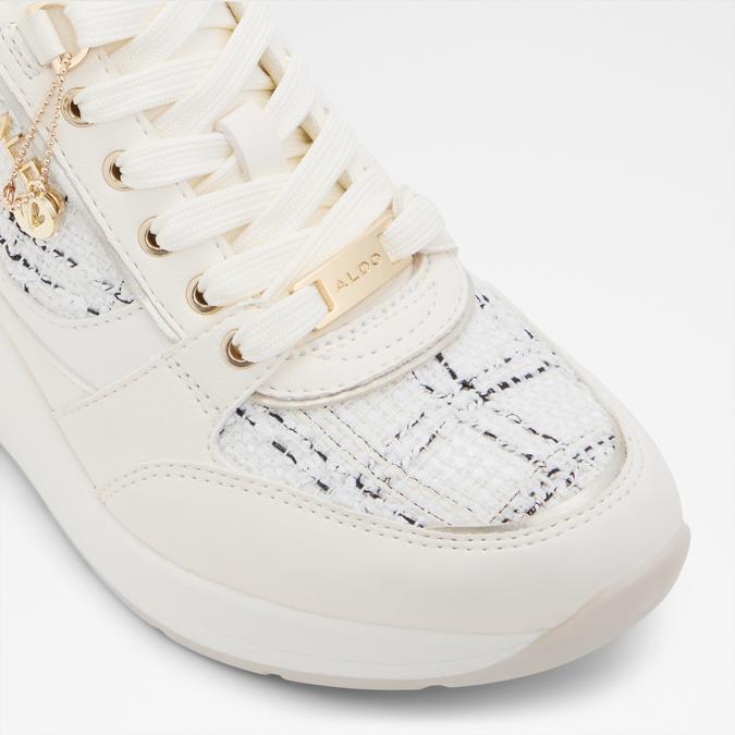 Caroteriel-In Women's White Sneaker Wedges image number 5