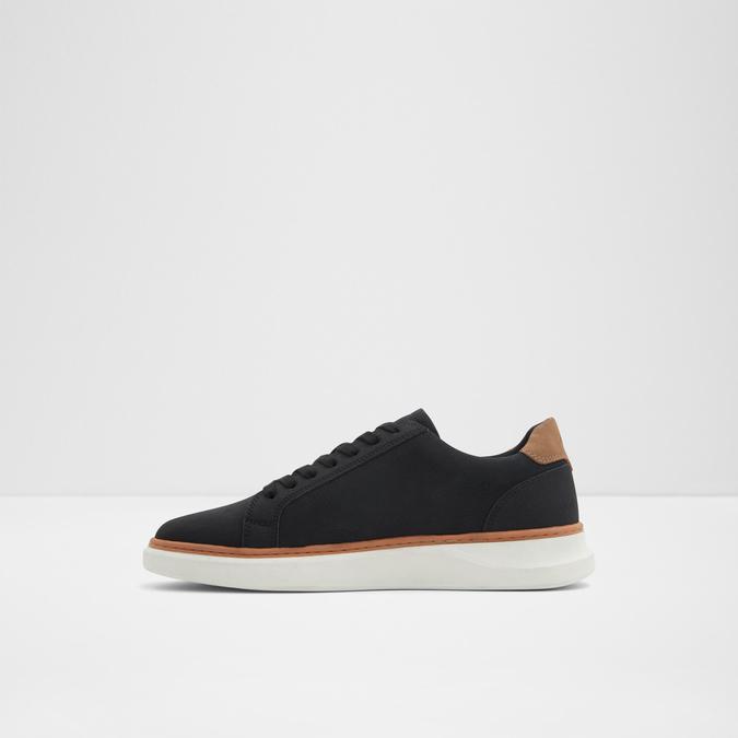 Deerford Men's Open Black Sneakers image number 2