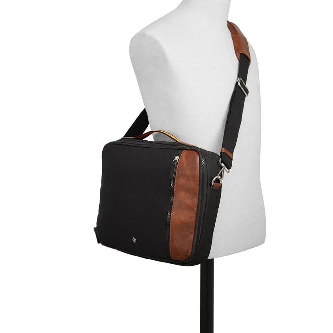Hustlin Men's Black Messenger image number 3