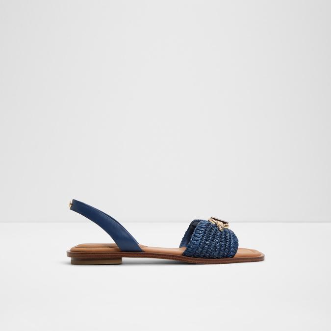 Goassi-In Women's Navy Flat Sandals