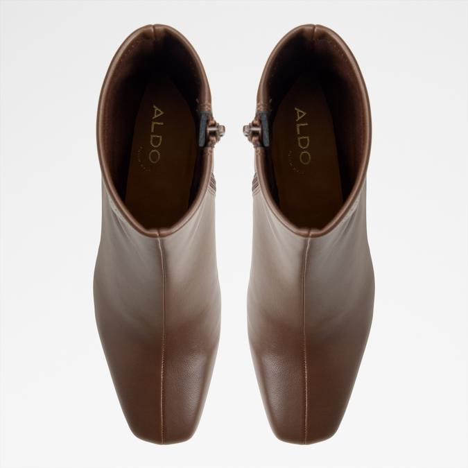 KAYIA-IN DARK BROWN Women Ankle Boots image number 5